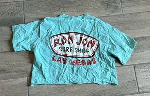 Ron Jon surf shop Las Vegas cropped tshirt thumbnail 4