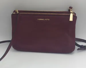 Michael Kors Burgundy Crossbody Bag thumbnail 1