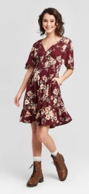 Xhilaration Sundress Floral thumbnail 1
