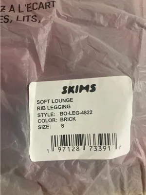 SKIMS Soft Lounge Ribbed Leggings S thumbnail 5