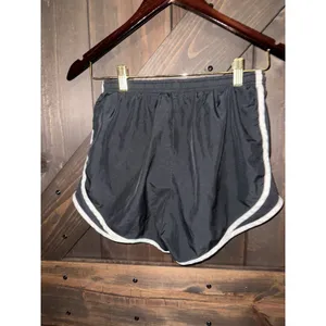 Nike Women's S Small Running Shorts Black‎ White thumbnail 2