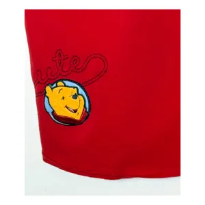 Vintage Disney Top Womens Plus Size 22 Winnie the Pooh Red Button Up Collar Vest thumbnail 4