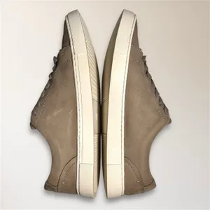 Frye Womens 9 Taupe Nubuck Leather‎ Sneakers Lace Up Casual Minimalist Street thumbnail 4