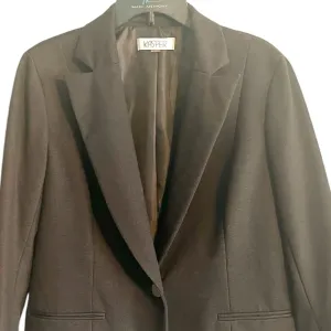 Kasper Brown Blazer Jacket Size 14 thumbnail 9