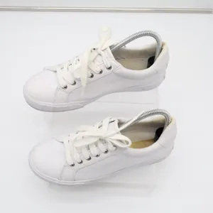 Nine West Layna Womens US 8M Trainers Shoes White Leather Athletic Sneakers thumbnail 5