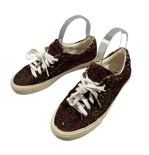 Madewell Calf Hair Low Top Sneakers Size 7 thumbnail 1