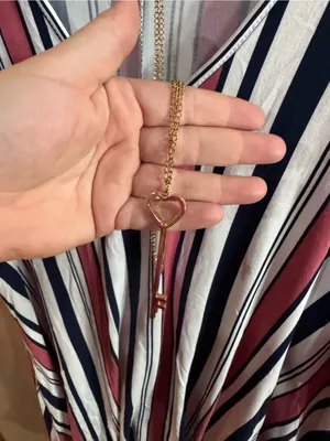 Vibe Vertical Stripe V-Neck Short Sleeve Dress in Wine, Navy & White Size 1X thumbnail 4