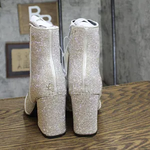 NWT a new day Womens Cailin Ankle Boots 90511490 Silver Gray 6.5M thumbnail 7