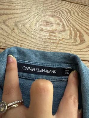 Calvin Klein Jeans Denim Shirt size small thumbnail 4