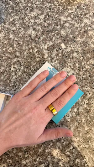 Colmi smart ring Gold Size 8 thumbnail 5