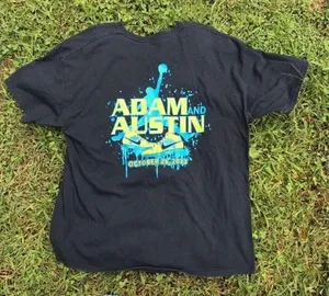 Nike BLACK BLUE AND YELLOW AIR JORDAN GRAPHIC TEE thumbnail 1