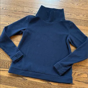 Tuckernuck Dudley Stephens cozy navy turtleneck pullover, xS thumbnail 1