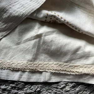 Floreat Anthropologie Skirt Bead Embellishments and‎ Tan Stitching Size 0 thumbnail 8