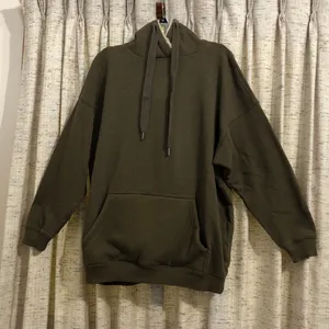Aerie Faux Fur Lined Hood Oversized Sweatshirt Hoodie thumbnail 1