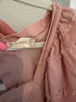 Altar’d State dusty rose mini dress thumbnail 4