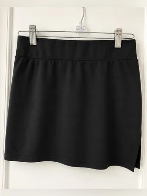 NWOT Cider Pull On Mini Skirt - Size Medium ~ Black thumbnail 2