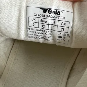 Gola Badminton Low Top Sneakers Dusty Rose Shoe Size 11 thumbnail 5