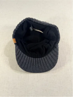 TOP-EX Merino Wool Waterproof Visor Beanie Hat Brim Dark Grey XL/XXL NWT thumbnail 4