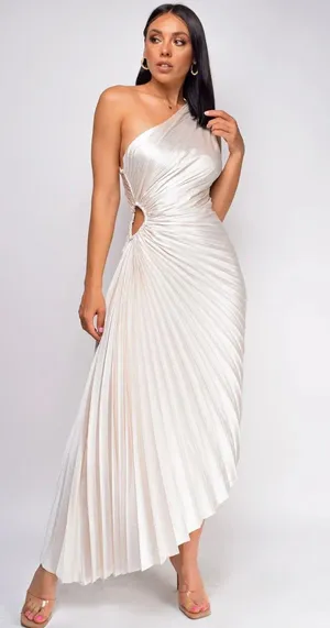 Formal Emprada dress White thumbnail 1