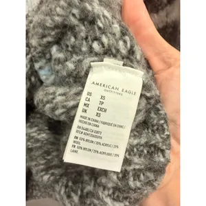 American Eagle Womens Sweater XS Multi Striped Wool Blend Jegging Fit Pullover thumbnail 6
