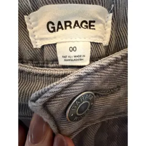 Garage Cargo Pants Women 00 Grey Utility Straight Leg Streetwear Grunge Punk Y2K thumbnail 7