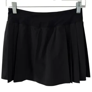.Lululemon Side-Pleat High-Rise Tennis Skirt Black Size 4 thumbnail 4
