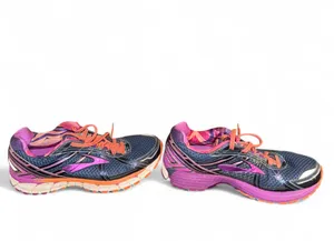 Brooks Adrenaline GTS 15 Running Shoes Womens 11 Purple Orange Athletic Sneaker thumbnail 2