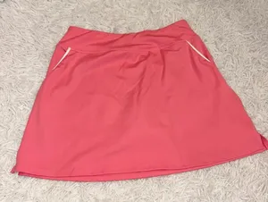 Sigrid Olsen Tennis Pickleball Golf Skort A-line Skort Pockets‎ Pink Small thumbnail 1