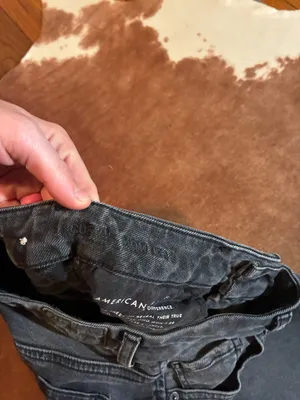American Eagle Curvy mom jeans size 0 regular  thumbnail 4