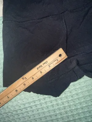 Lululemon Align Pant II 25" Black‎ DIY Shorts size 4 thumbnail 2