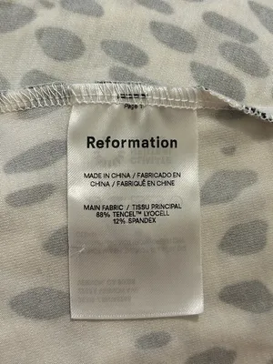 Reformation Kenmare Long Sleeve Knit Minidress In Cheetah Print New Size Medium thumbnail 8