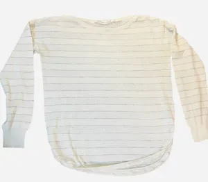 Athleta White Knit Long Sleeve Top thumbnail 1