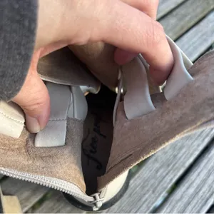 Jesse Boots from Free People Size 39 or 8.5 us winter fall cutout‎ unique thumbnail 10