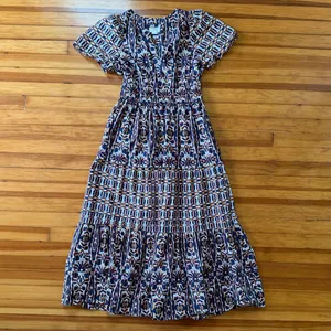 Maeve Anthropologie Somerset Maxi Dress 100% Cotton Size M NWOT thumbnail 3