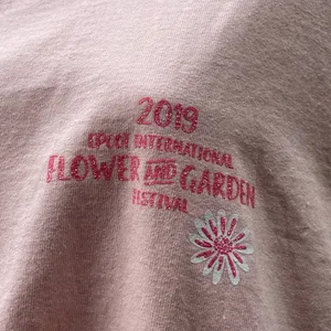 Disney Parks 2019 EPCOT Flower and Garden peach Spirit Jersey thumbnail 3