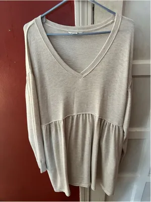 American Eagle V-Neck Babydoll Dress thumbnail 6