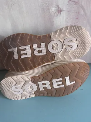 Sorel Women's Out N About III Low Waterproof Sneaker Size 8 in Nova Sand/Chalk thumbnail 10