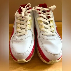 Nike Air Max Red and White SC Women's Shoes Size 6 thumbnail 2