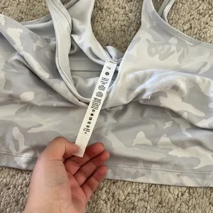 Lululemon Align Tank - Incognito Camo Alpine White Multi Size 14 thumbnail 2