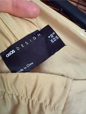 ASOS Design Butter Yellow Strapless Maxi Dress Pockets US 0 thumbnail 5