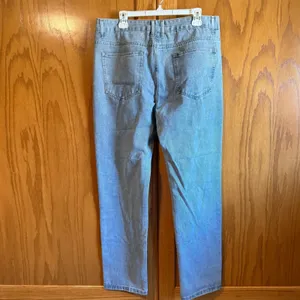 Womens XL Light Wash Denim Jeans High Rise Casual Everyday Sz 16 thumbnail 3