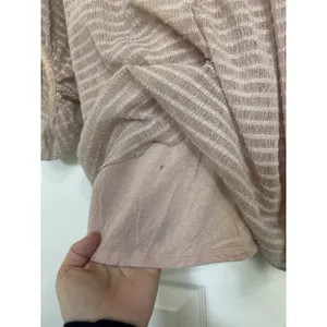 Anthropologie Meadow Rue Peach Square Neck Long Sleeve Blouse XS Mixed Media thumbnail 6