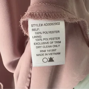 Astr the Label Revolve Deauville Mauve Lace Accent dress shift Flowy 3/4 sleeve thumbnail 10
