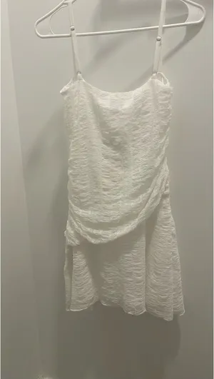 Peppermayo White Lace Mini Dress thumbnail 7