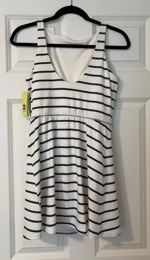 knit high neck active dress thumbnail 1