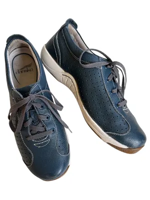 Dansko Leather Sneakers Blue Size 8 thumbnail 1