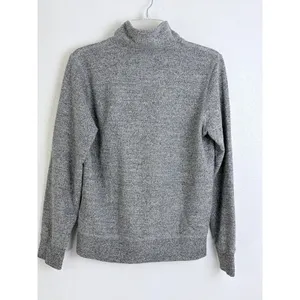 Roots Salt & Pepper Gray Quarter Zip Pullover Sweatshirt Small thumbnail 5