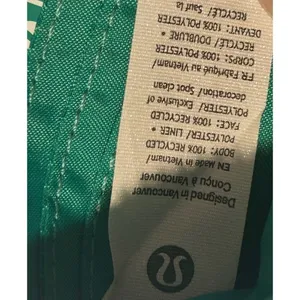 Lululemon Dual Pouch Wristlet & Clippable Card Pouch OS Green Teal NEW NWT thumbnail 16