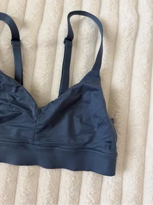 Tommy John Second Skin Triangle Bralette Blue Size XS thumbnail 3