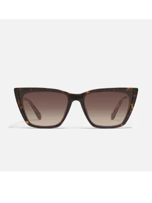 NIB QUAY Call The Shots Remixed Cat eye Sunglasses 43mm with brown lens thumbnail 3